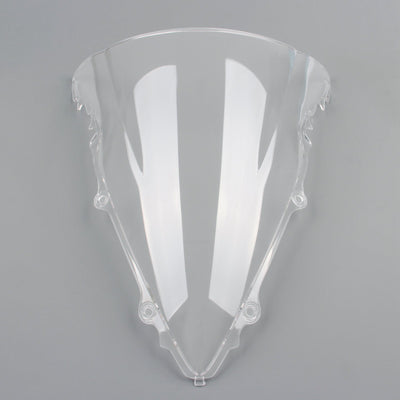 Windshield Windscreen Double Bubble For Yamaha YZF R6 6 23-25 Chrome