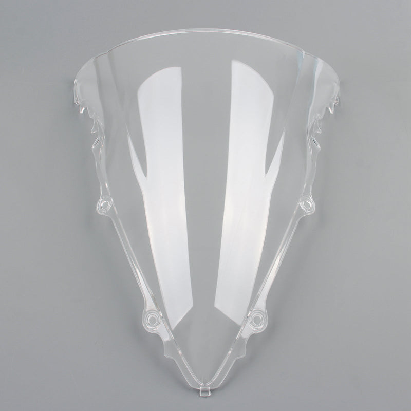 Windshield Windscreen Double Bubble For Yamaha YZF R6 6 23-25 Chrome