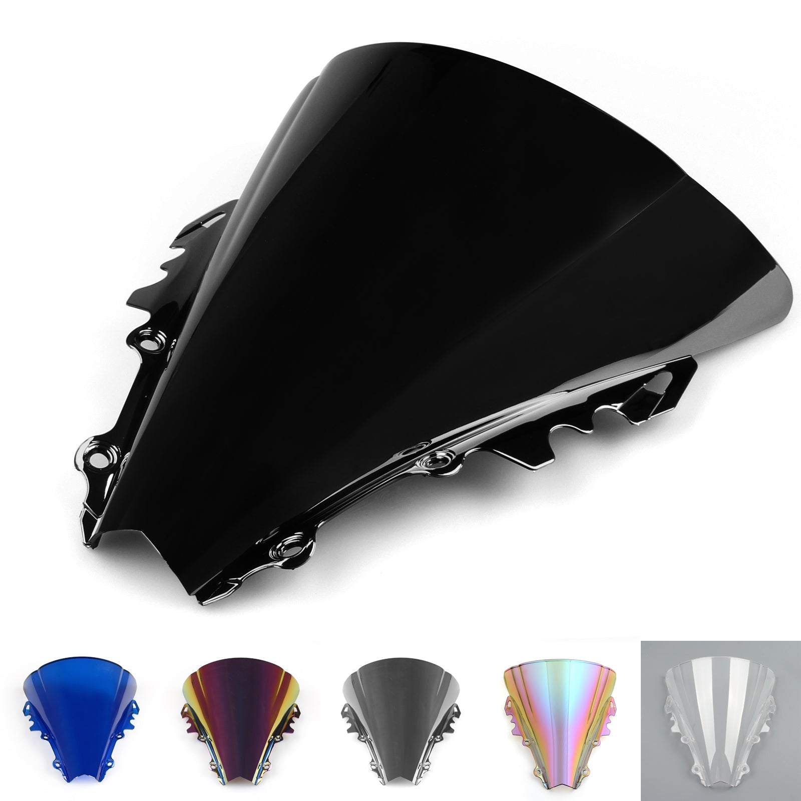 Windshield Windscreen Double Bubble For Yamaha YZF R6 600 (2006-2007) 6 ...