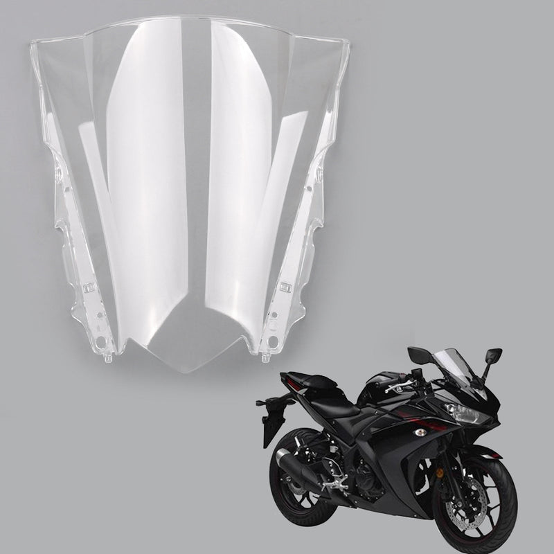 Windshield Windscreen For Yamaha YZF-R25 214-216 YZF-R3 215-216-216 Clear