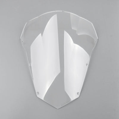 Windshield Windscreen Double Bubble For Yamaha FZ6 FAZER 23-28 Clear