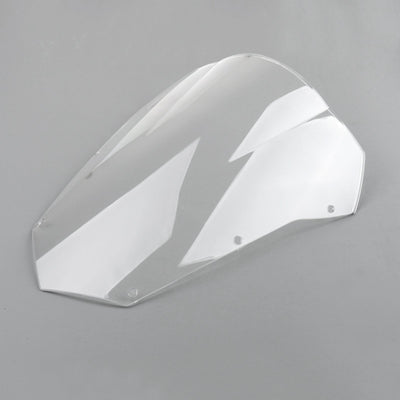 Windshield Windscreen Double Bubble For Yamaha FZ6 FAZER 23-28 Iridium