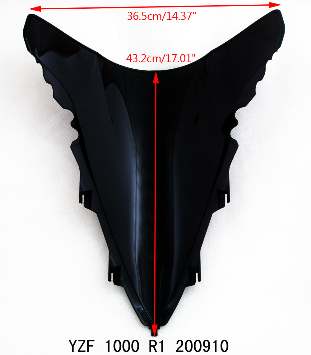 Windshield Windscreen Double Bubble For Yamaha YZFR1 2009-2014