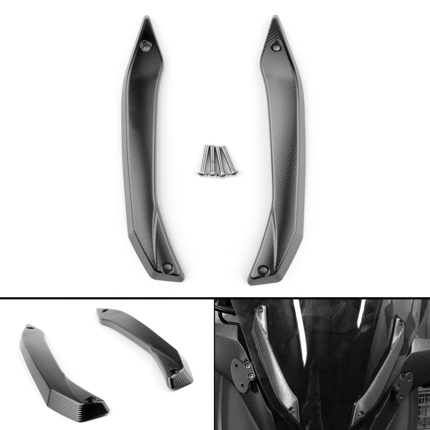 Motorcycle Windscreens windshield fixed Bracket for YAMAHA 2016 2017 XMAX300 250 Generic