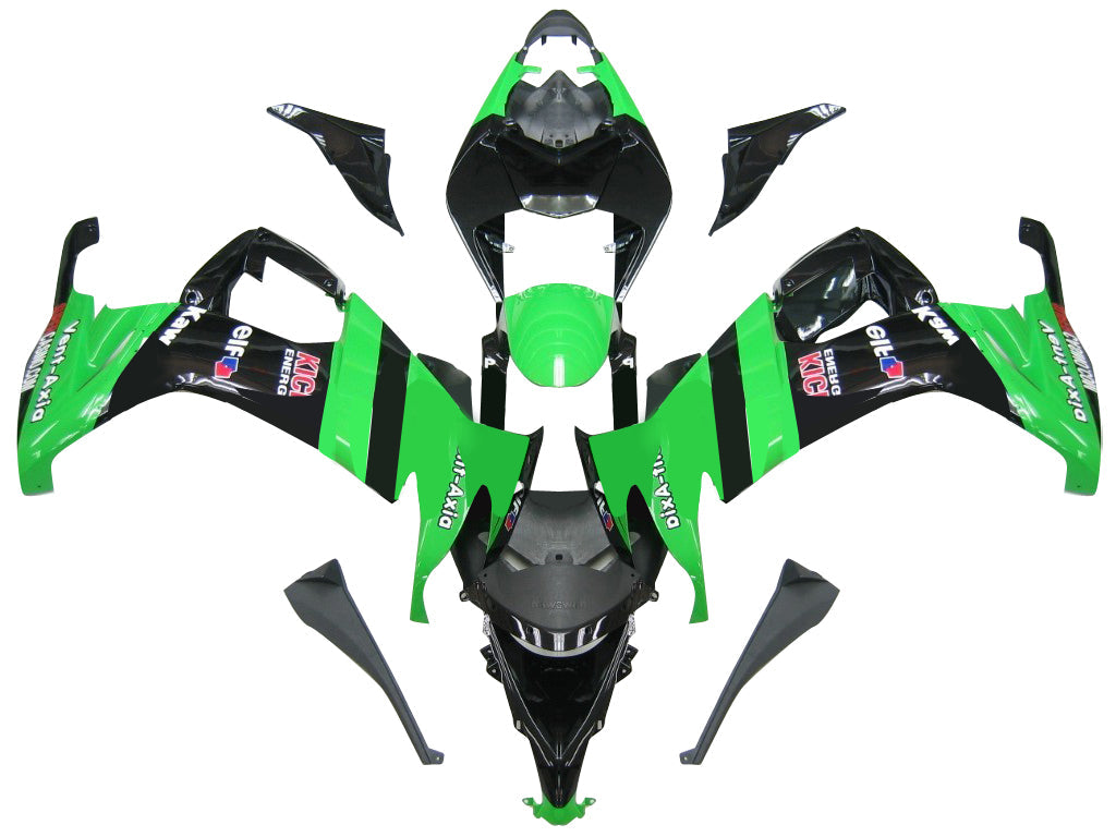 Generic Fit For Kawasaki ZX10R (2008-2010) Bodywork Fairing ABS Injection Molded Plastics Set 2 Style