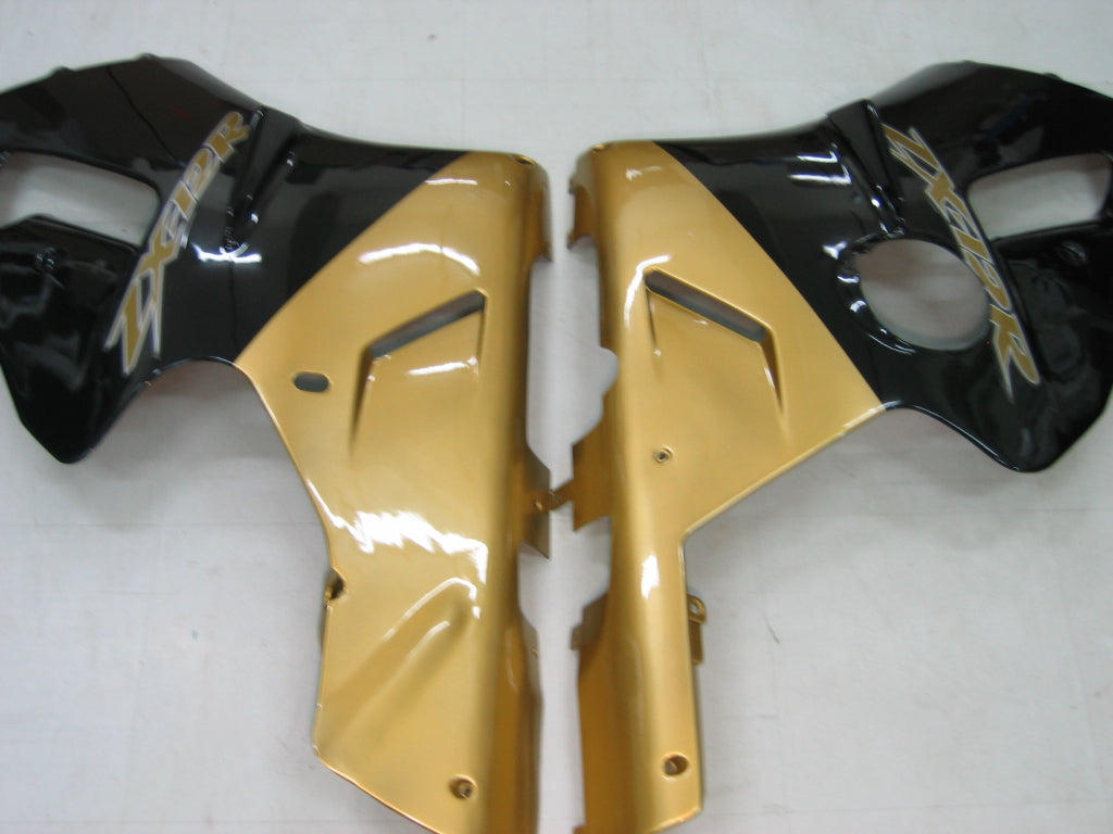 2000-2001 Kawasaki ZX12R Amotopart Fairings Black & Gold ZX12R Racing