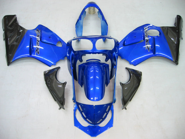 2000-2001 Kawasaki ZX12R Amotopart Fairings Blue & Black ZX12R Racing