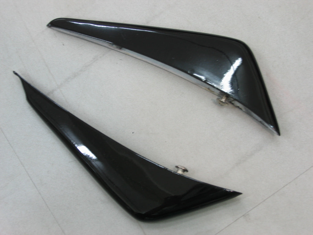 2000-2001 Kawasaki ZX12R Amotopart Fairings Black White West Racing