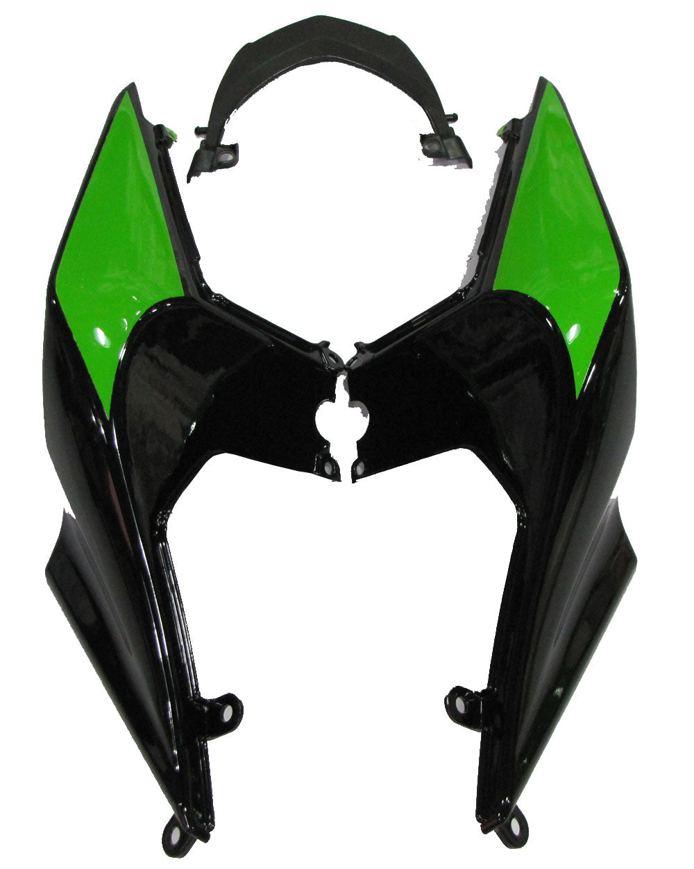 2008-2012 Kawasaki ZX250R EX250 Amotopart Fairings Green Black Ninja ZX250 Racing