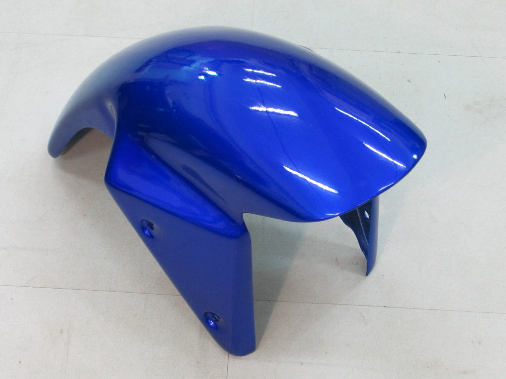 2003-2004 Kawasaki ZX6R 636 Amotopart Fairings Blue Ninja Racing