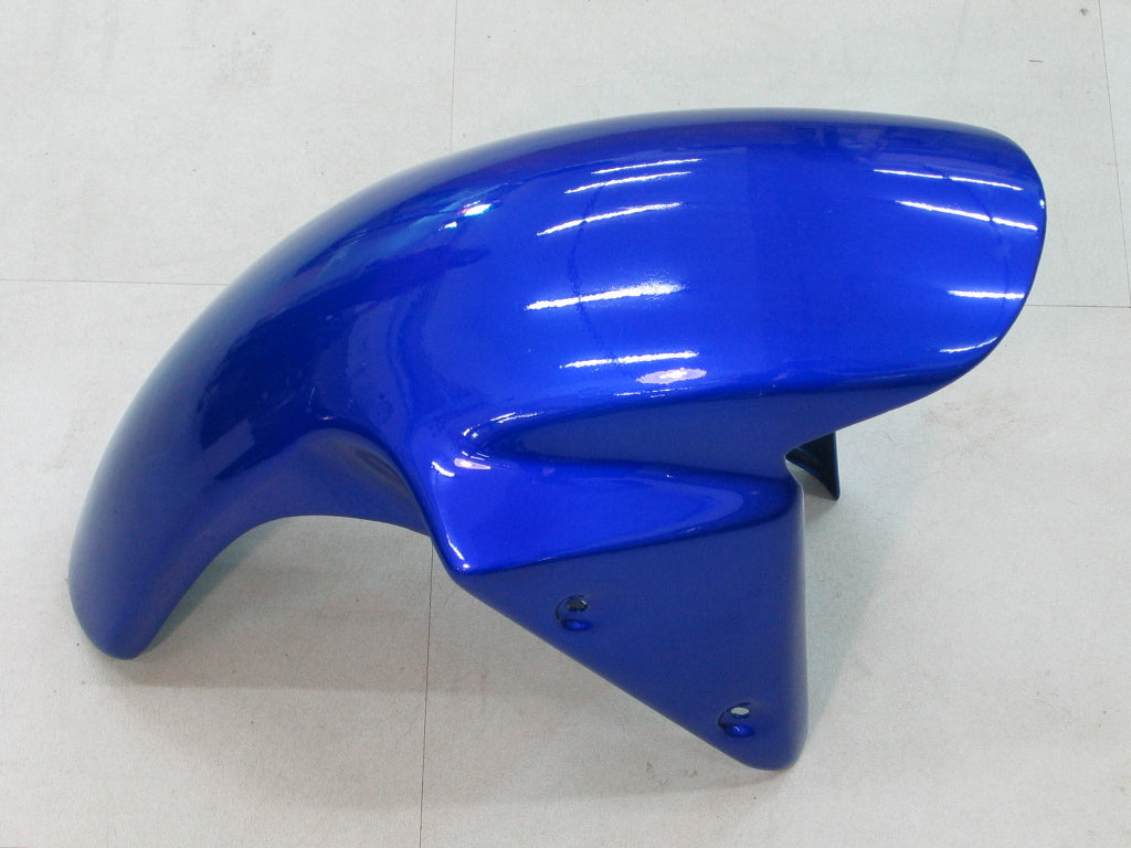 2003-2004 Kawasaki ZX6R 636 Amotopart Fairings Blue Ninja Racing