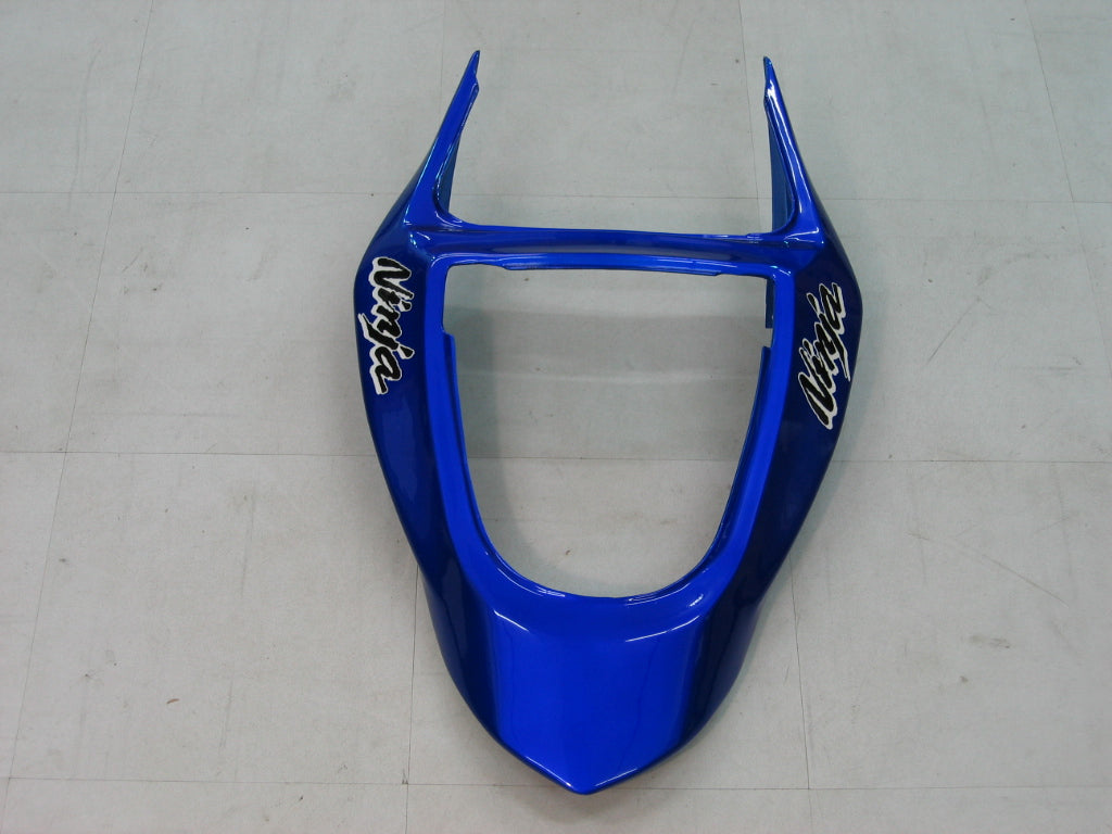 2003-2004 Kawasaki ZX6R 636 Amotopart Fairings Blue Ninja Racing