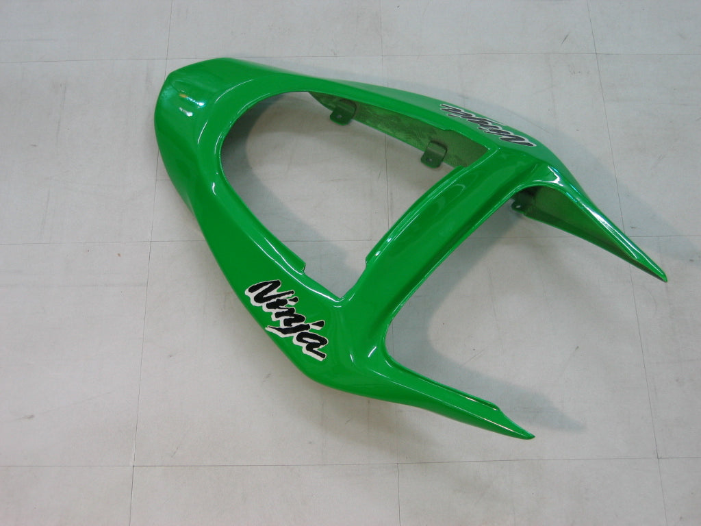 2003-2004 Kawasaki ZX6R 636 Amotopart Fairings Green Ninja Racing