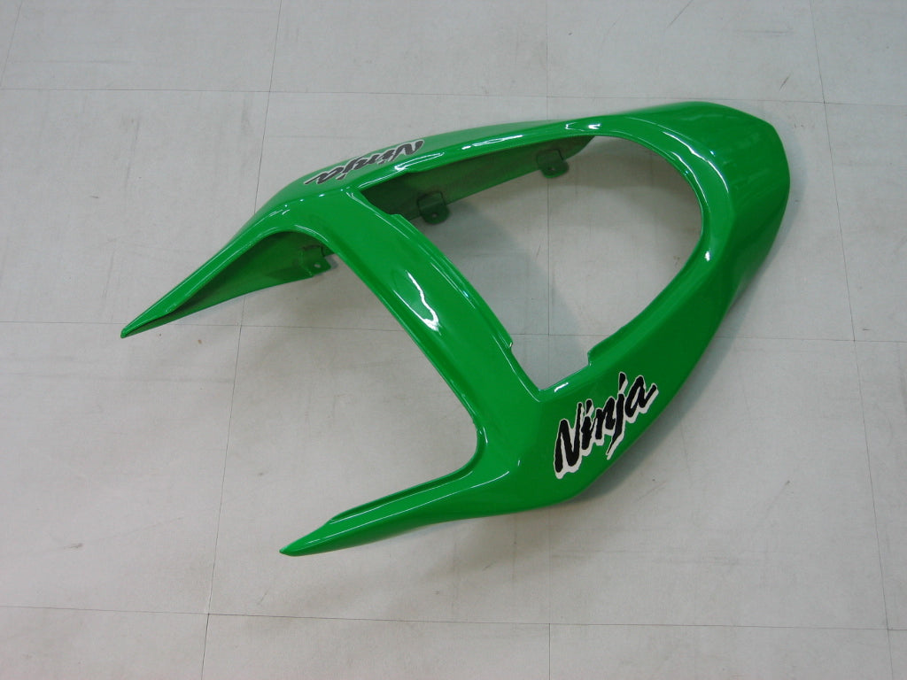 2003-2004 Kawasaki ZX6R 636 Amotopart Fairings Green Ninja Racing