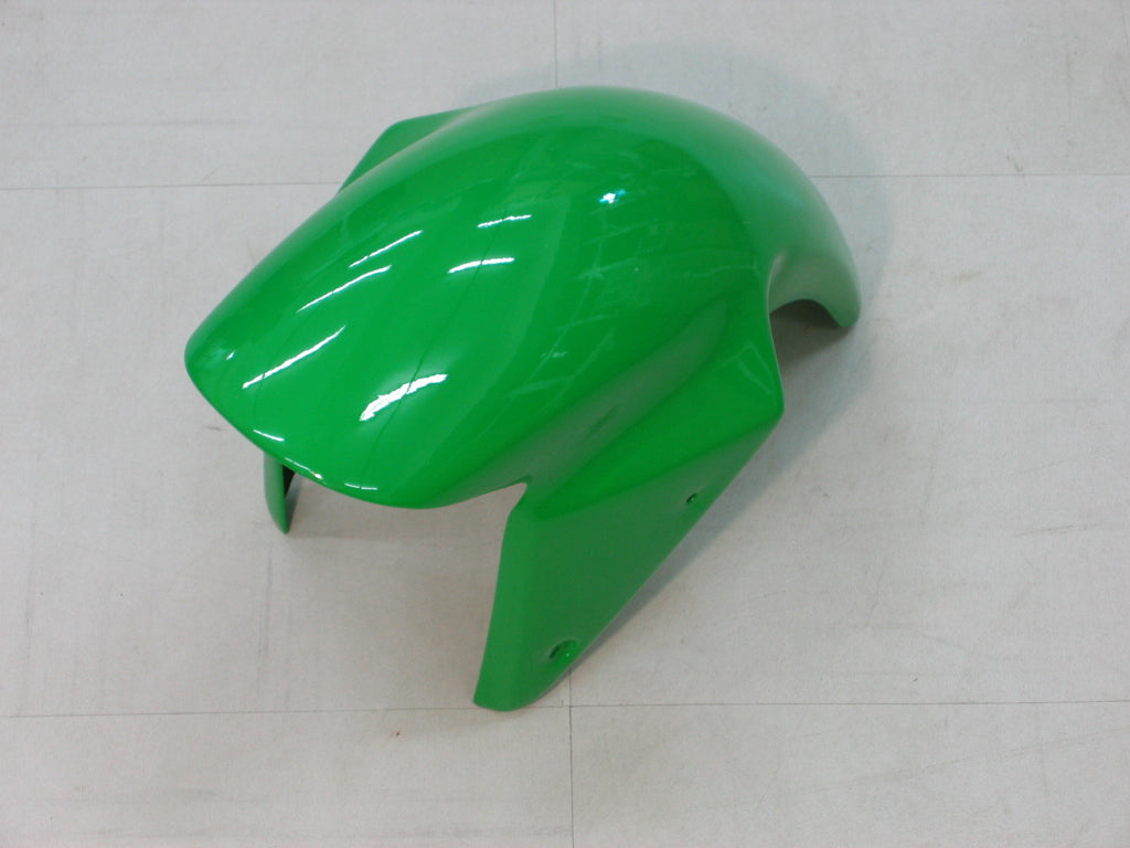 2003-2004 Kawasaki ZX6R 636 Amotopart Fairings Green Ninja Racing