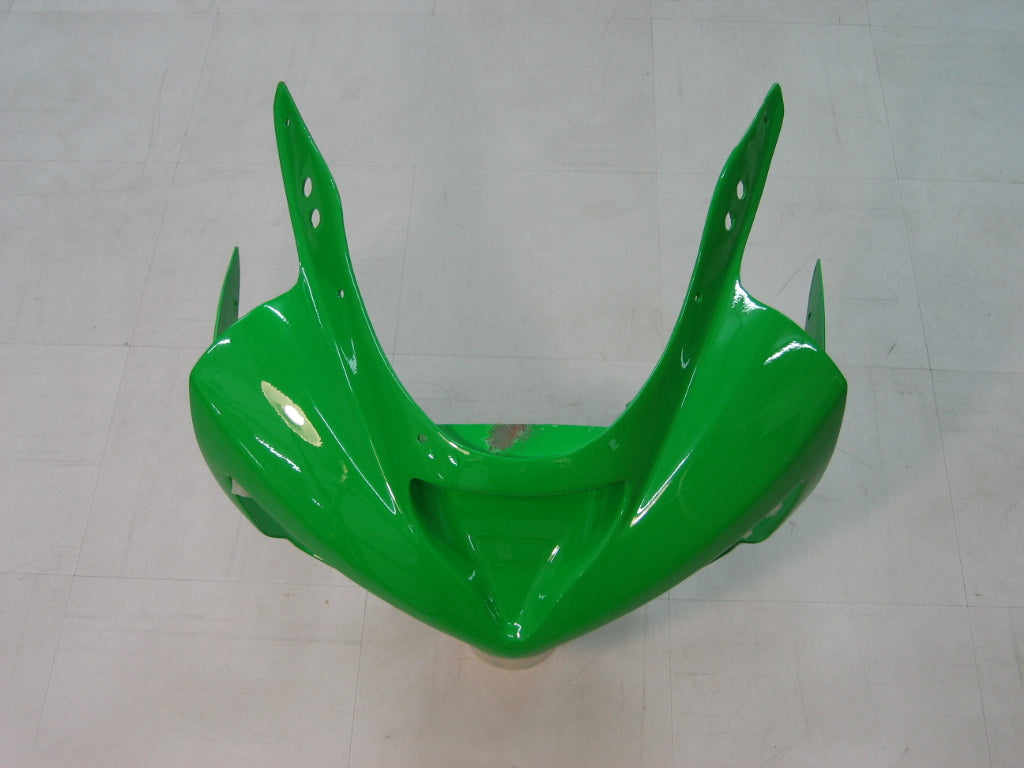 2003-2004 Kawasaki ZX6R 636 Amotopart Fairings Green Ninja Racing