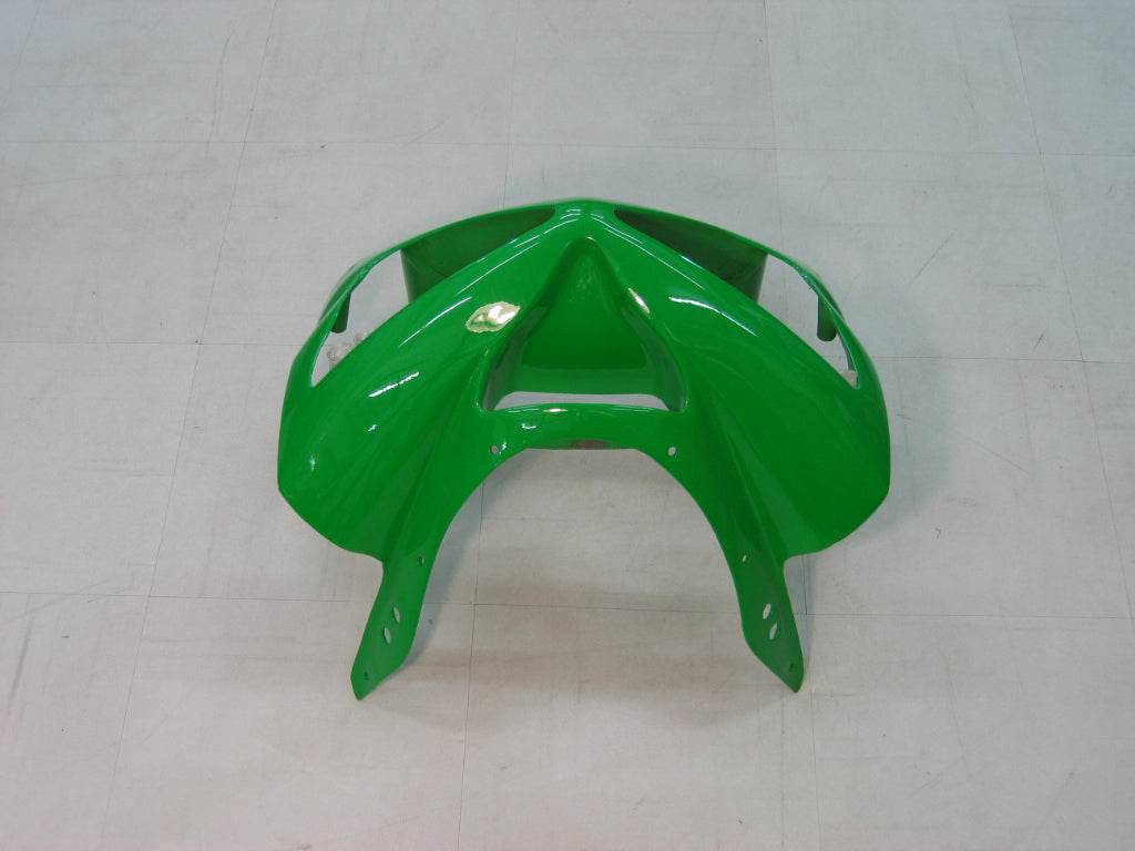 2003-2004 Kawasaki ZX6R 636 Amotopart Fairings Green Ninja Racing