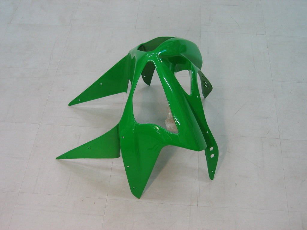 2003-2004 Kawasaki ZX6R 636 Amotopart Fairings Green Ninja Racing