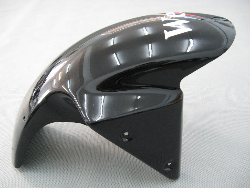 2003-2004 Kawasaki ZX6R 636 Amotopart Fairings Black West Ninja Racing