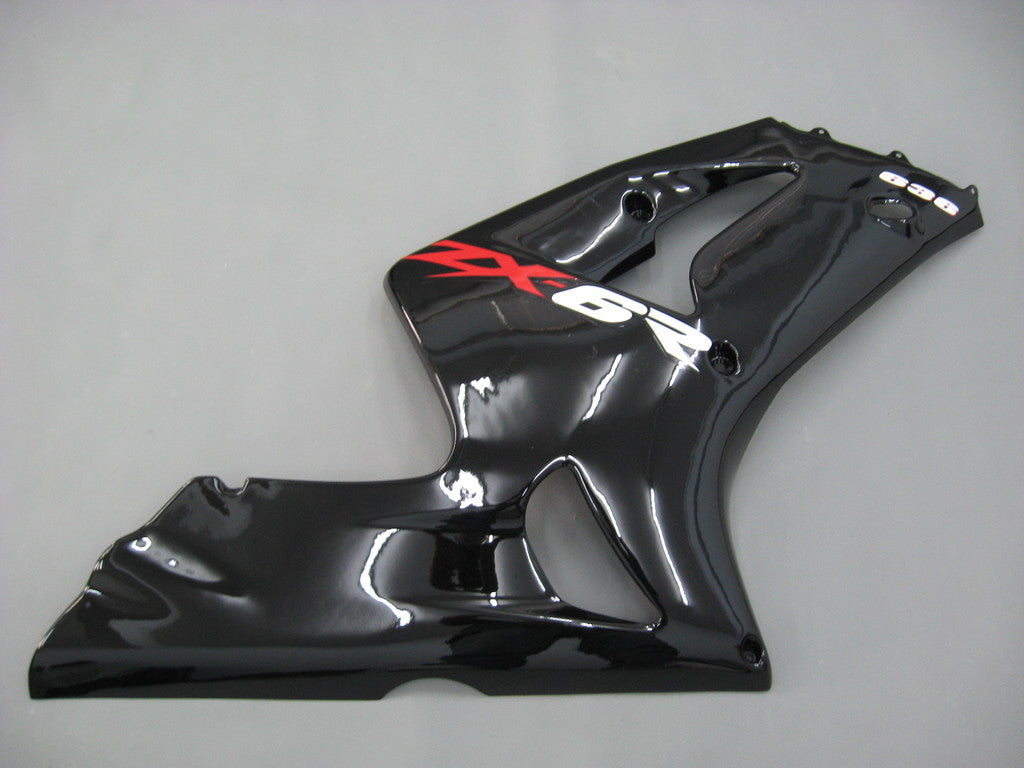 2003-2004 Kawasaki ZX6R 636 Amotopart Fairings Black Ninja Racing