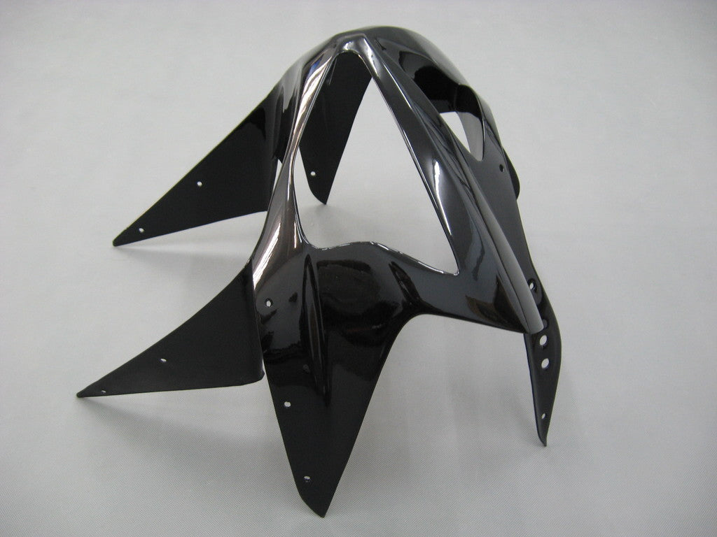 2003-2004 Kawasaki ZX6R 636 Amotopart Fairings Black Ninja Racing