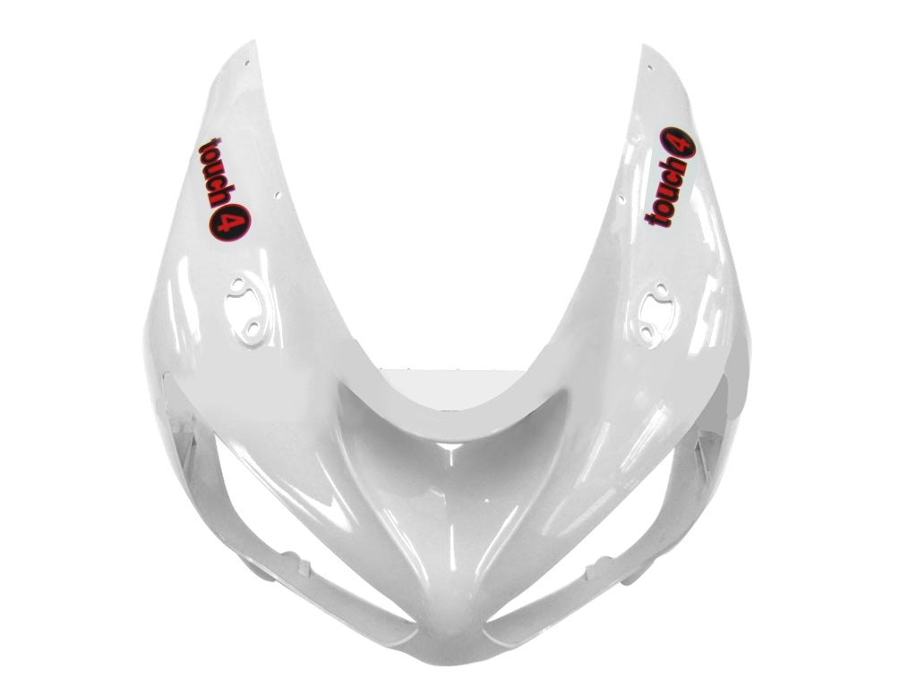 2005-2006 Kawasaki ZX6R 636 Amotopart Fairings White Black elf ZX6R Racing Customs Fairing