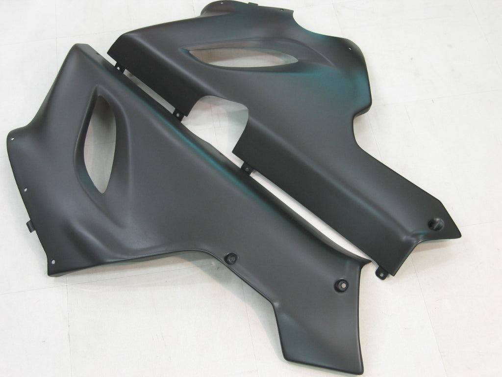 2005-2006 Kawasaki ZX6R 636 Amotopart Fairings Black ZX6R Racing Customs Fairing