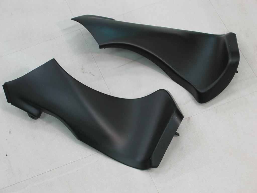 2005-2006 Kawasaki ZX6R 636 Amotopart Fairings Black ZX6R Racing Customs Fairing