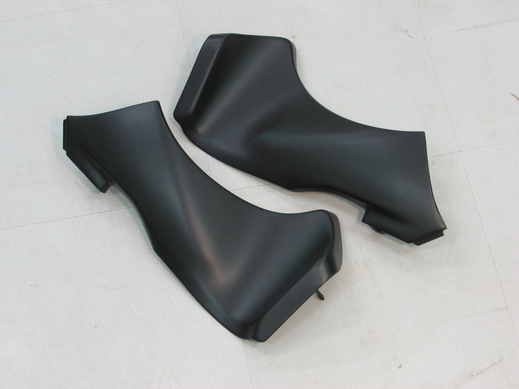 2005-2006 Kawasaki ZX6R 636 Amotopart Fairings Black White West ZX6R Racing Customs Fairing