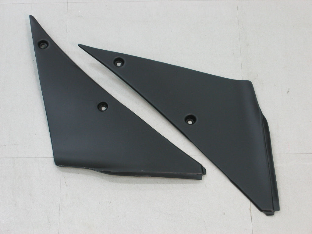 2005-2006 Kawasaki ZX6R 636 Amotopart Fairings Black White West ZX6R Racing Customs Fairing