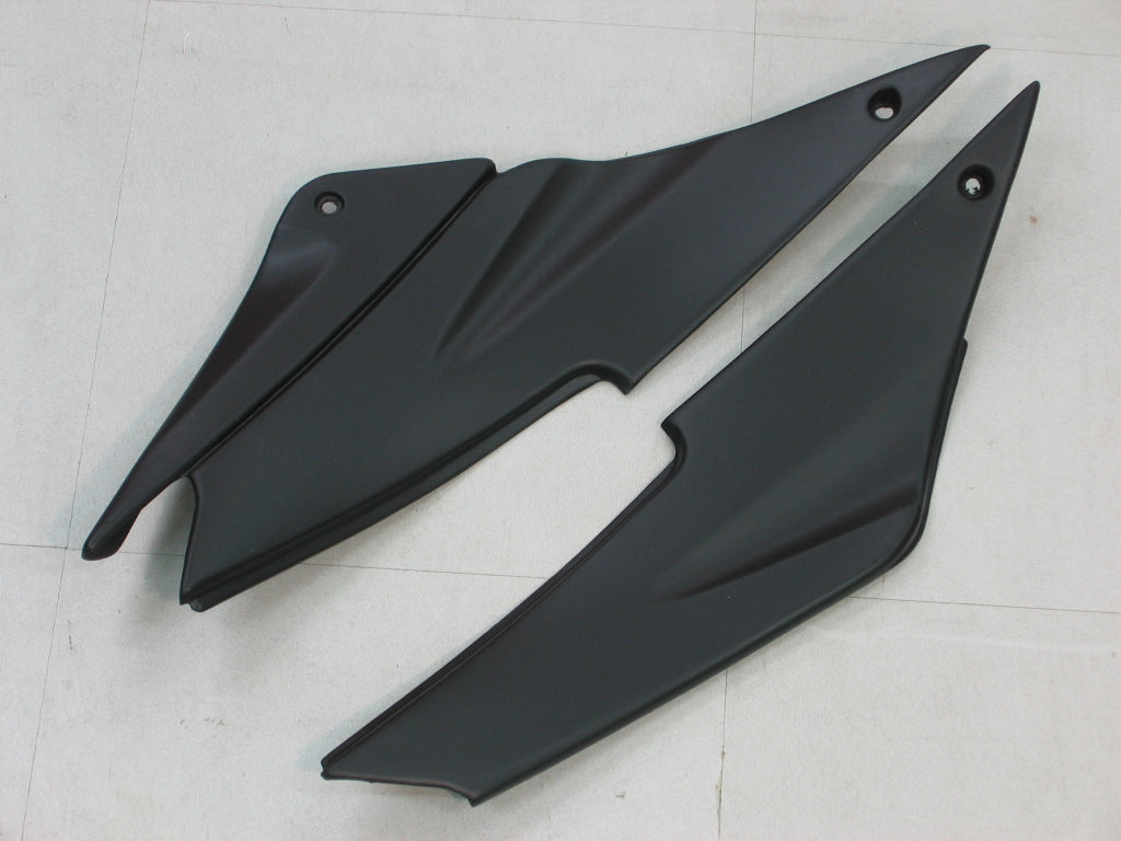 2005-2006 Kawasaki ZX6R 636 Amotopart Fairings Black White West ZX6R Racing Customs Fairing