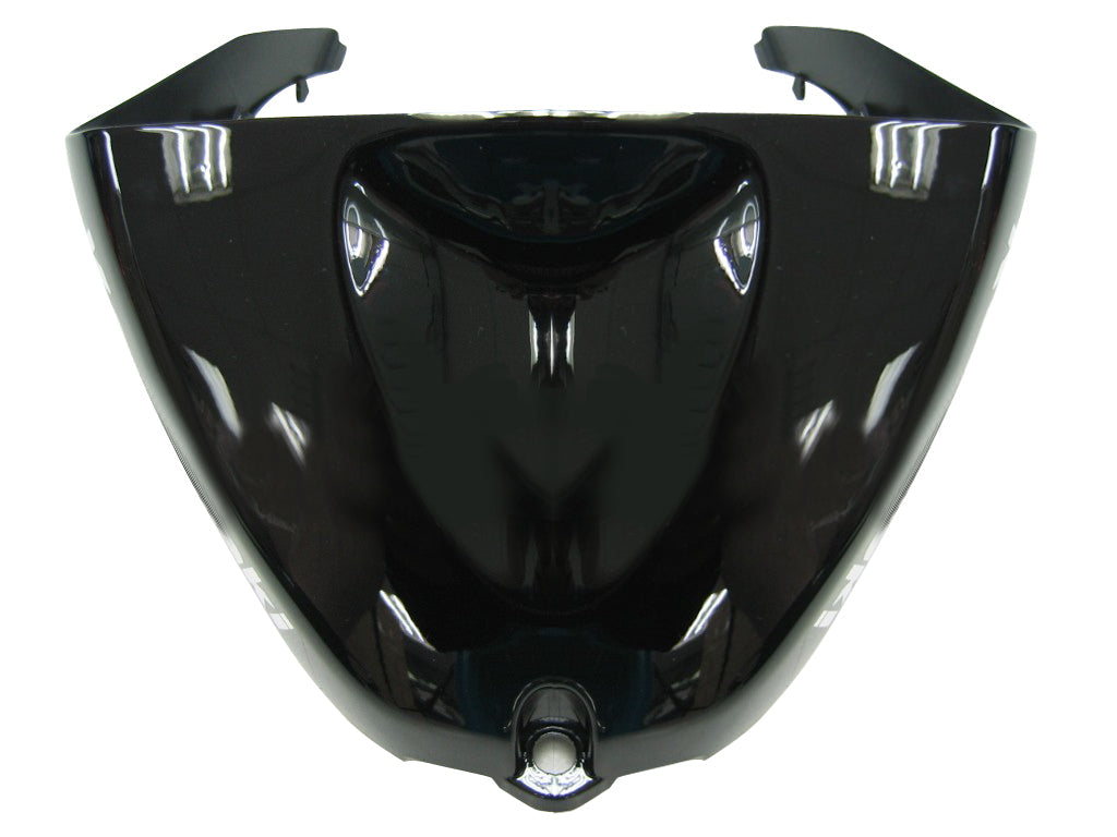 2005-2006 Kawasaki ZX6R 636 Amotopart Fairings Black & Purple Flame Ninja Racing Customs Fairing