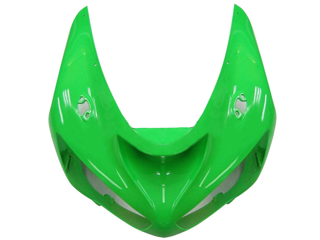 2005-2006 Kawasaki ZX6R 636 Amotopart Fairings Green Ninja Racing Customs Fairing