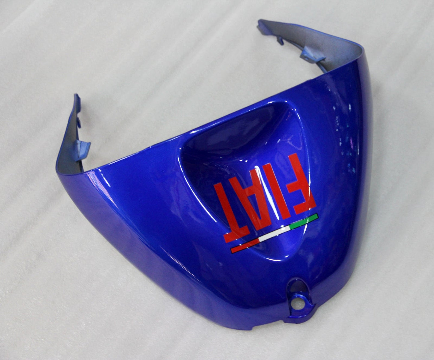 2005-2006 Kawasaki ZX6R ZX636 Amotopart Fairings Blue White FIAT Racing Customs Fairing