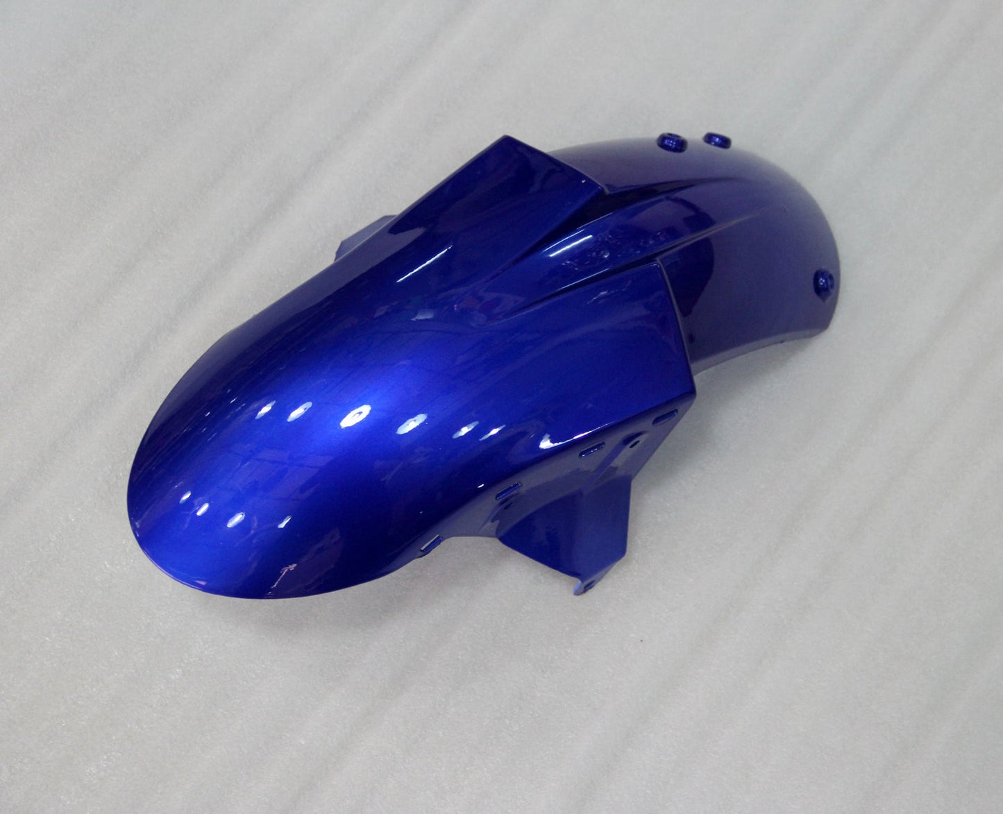 2005-2006 Kawasaki ZX6R ZX636 Amotopart Fairings Blue White FIAT Racing Customs Fairing