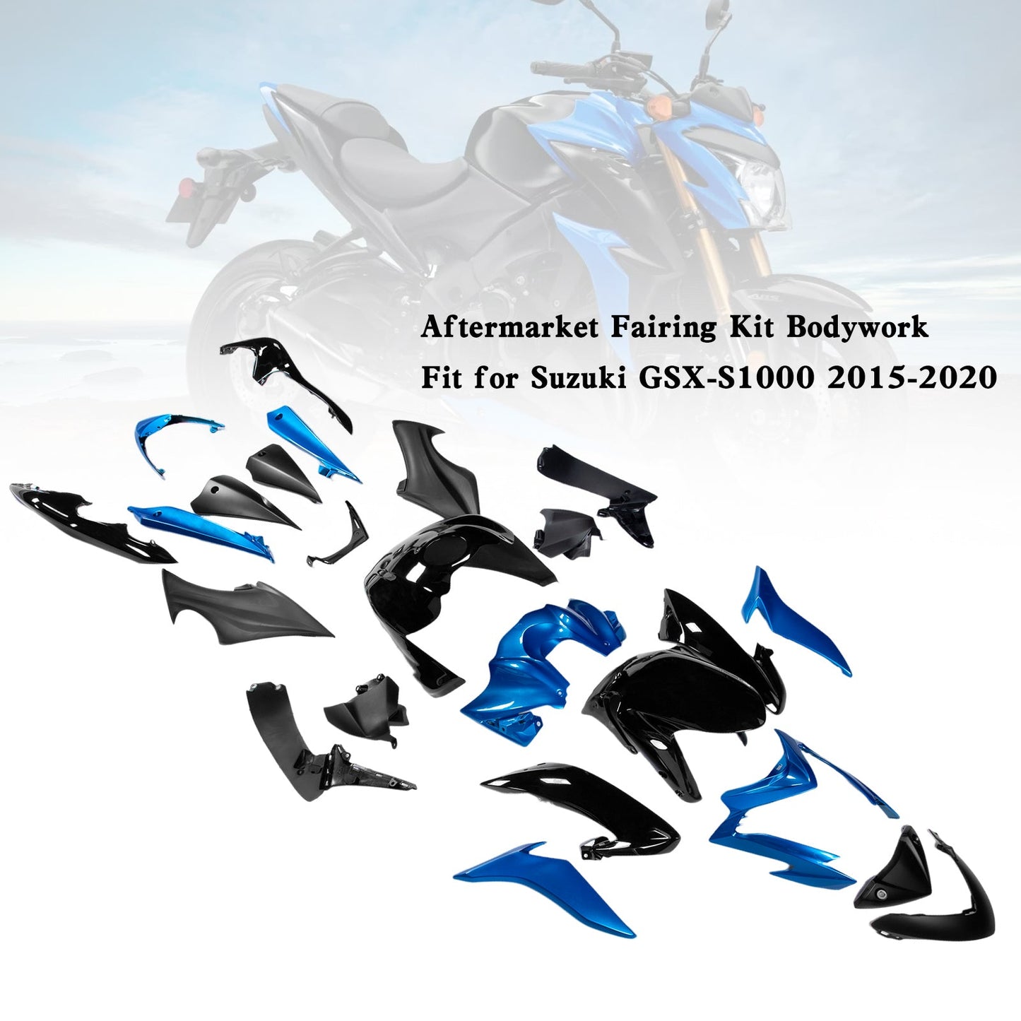 2015-2020 Suzuki GSX-S 1000 Plastic Bodywork Fairing Kit