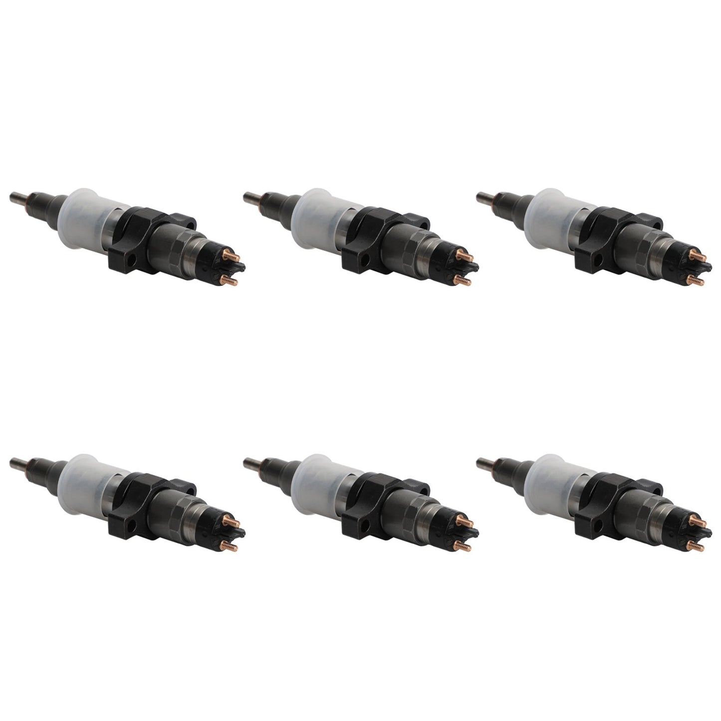 6pcs Rail Fuel Injectors 0445120238 Fit Ram Cummins 5.9L 2004-2009 DIESEL