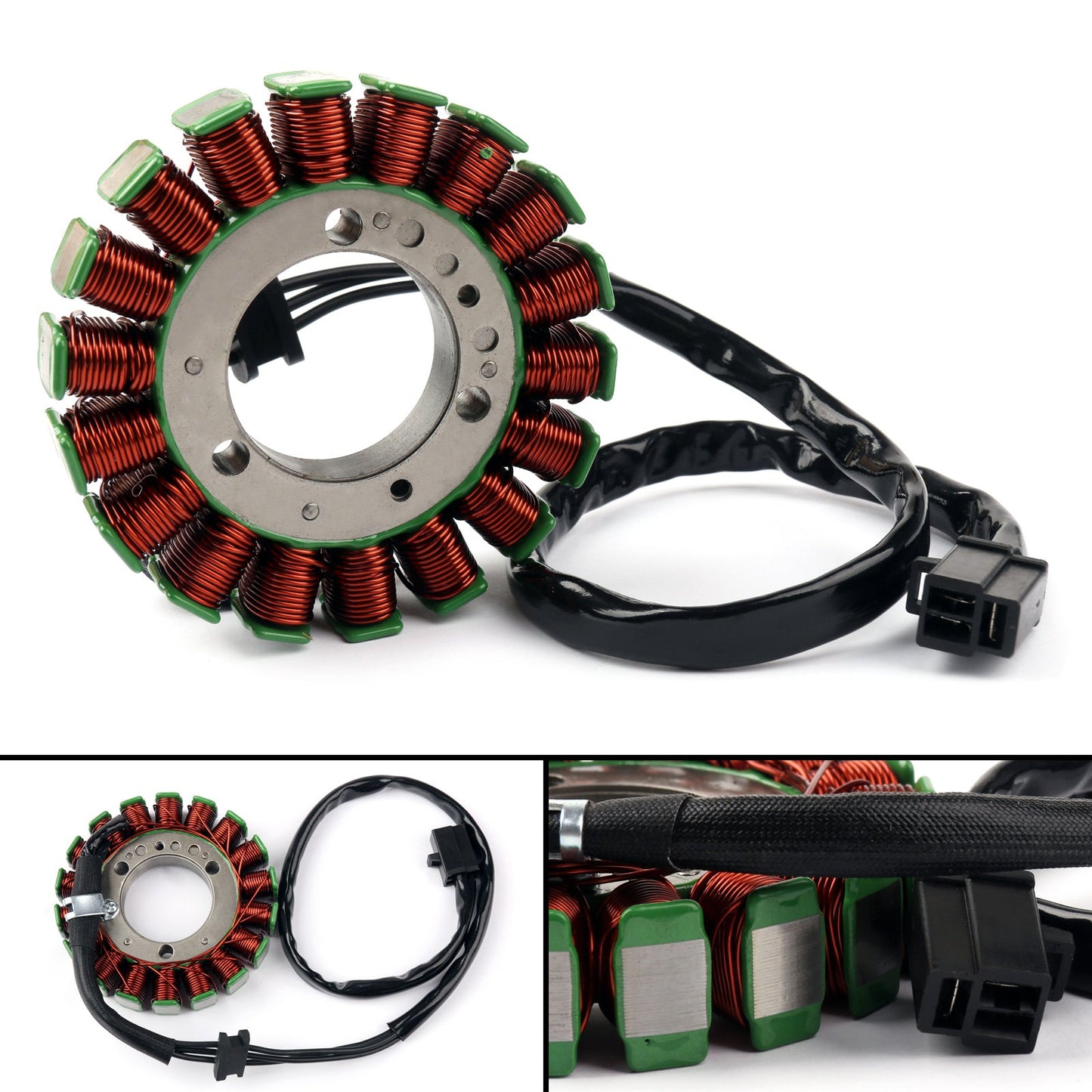 Generator Stator Coil For Kawasaki Ninja ZX-6R, ZX400 ZZR400, ZZR500 ZX500, ZZR600 ZX600, ZX600 Ninja ZX-6RR, ZX636 Ninja ZX-6R