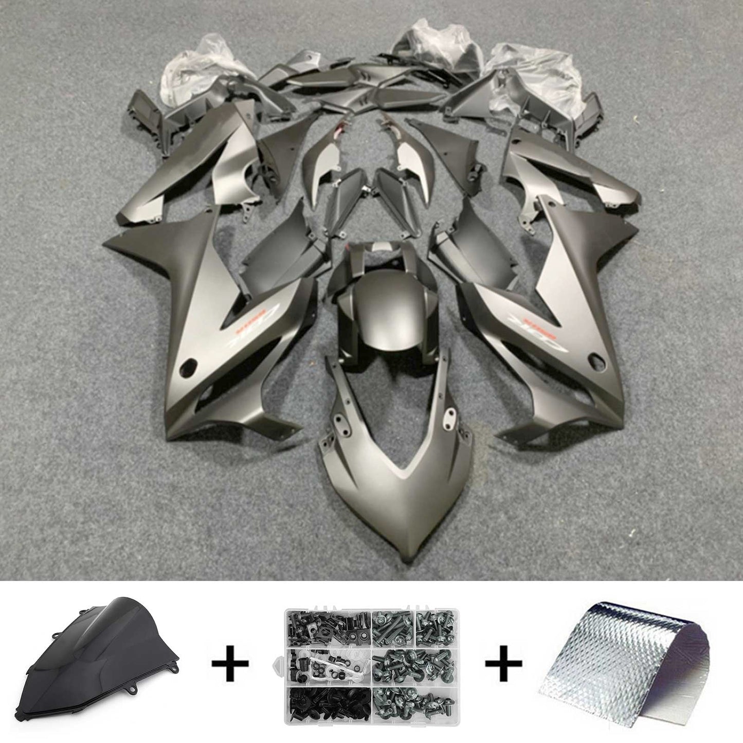 2021-2023 Honda CBR650R Amotopart Injection Fairing Kit Bodywork Plastic ABS #101