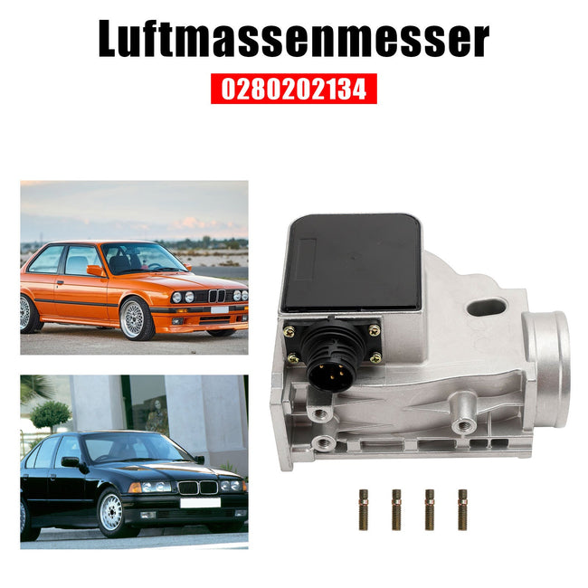 MAF Mass Air Flow Sensor 0280202134 Fit for BMW 318Ti 318i 318is 1.8L 1991-1995 Fedex Express