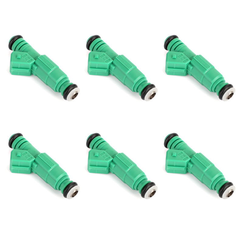 6 Fuel Injectors for Holden commodore 304 440cc 42LB 0280155968 VN VX VY V6 3.8 FJ878 420874432