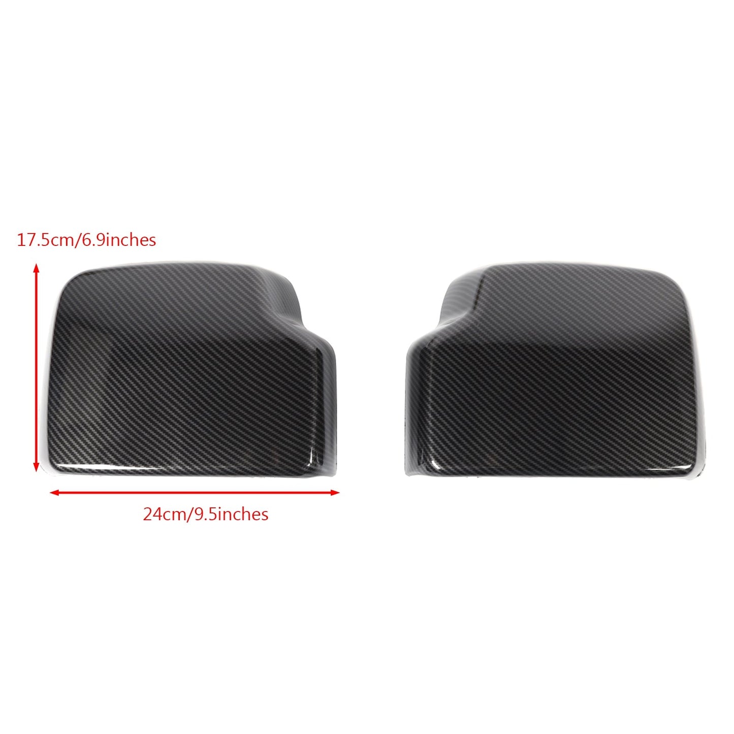 ABS Exterior Rearview Mirror Cover Fit For Suzuki Jimny 19-20 CBN