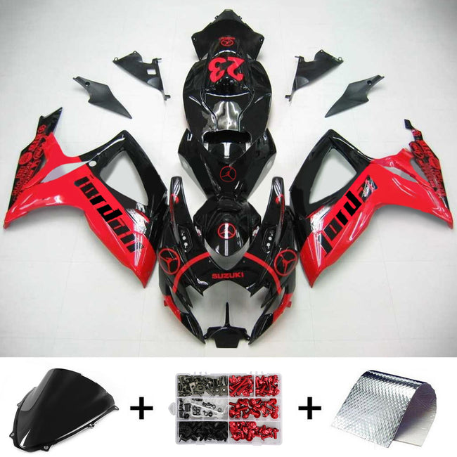 2006-2007 Suzuki GSXR 600/750 K6 Amotopart Injection Fairing Kit Bodywork Plastic ABS #108