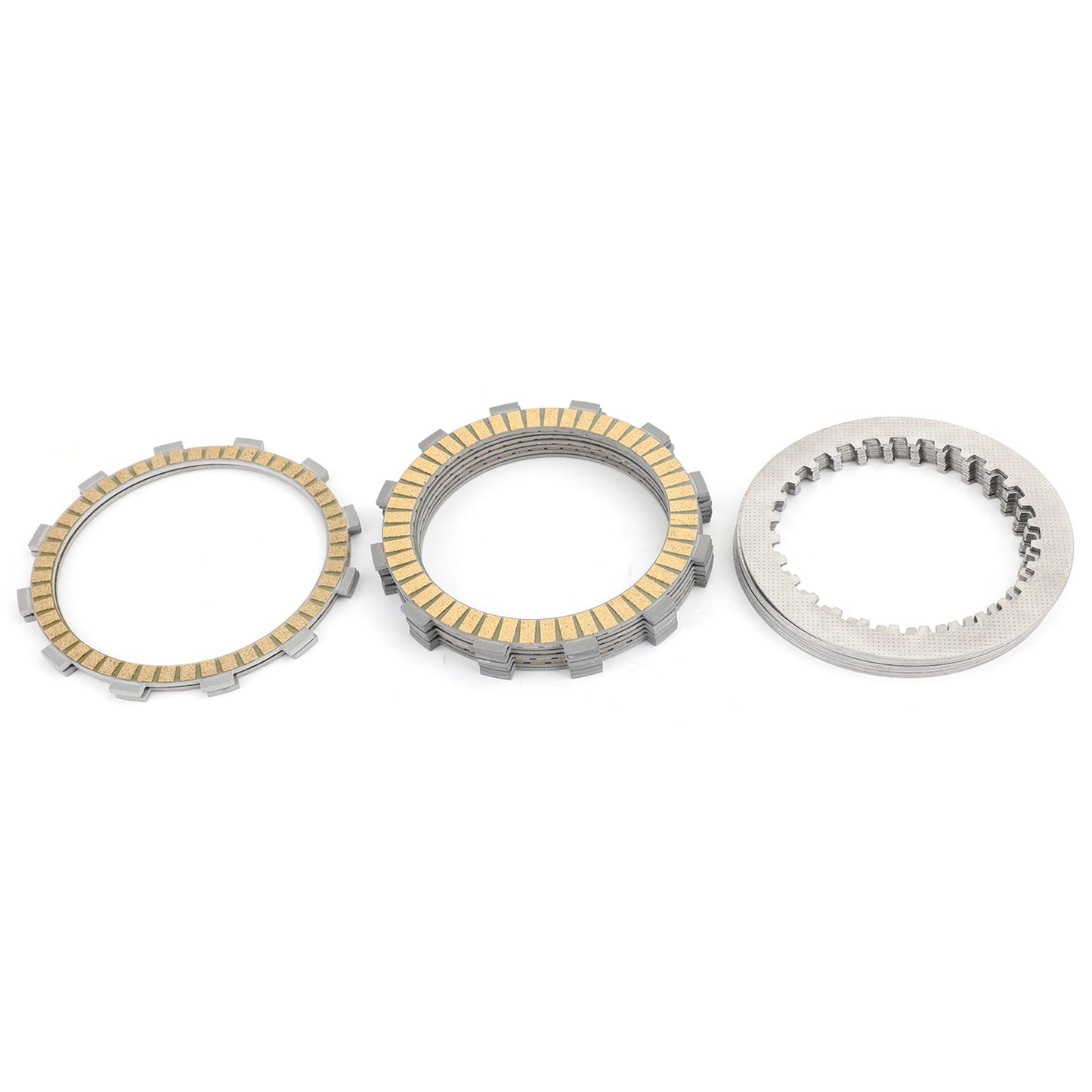 Clutch Plate Kit - Friction & Steel Plates For Triumph Daytona 955i 98-00 Speed Triple (EFI) 97-01 Sprint RS (Up to VIN 139276) 99-01 Sprint ST (Up to VIN 139276) 99-01 T595 Daytona 97 Tiger 900cc (From VIN 71699) 97-98