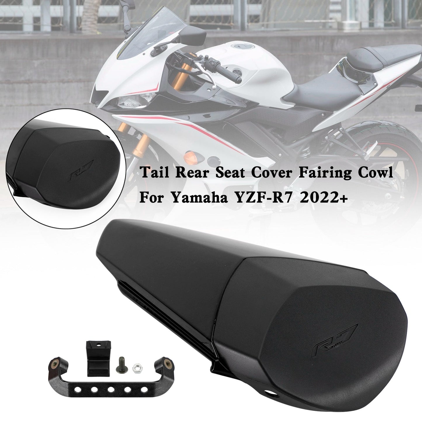 2022-2023 YAMAHA YZF-R7 YZF R7 Tail Rear Seat Cover Fairing Cowl