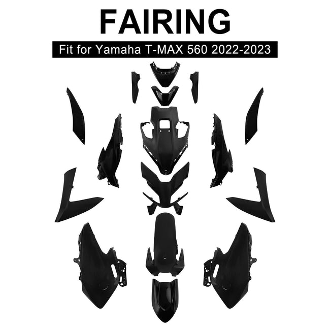 Bodywork Fairing Injection Molding Unpainted for Yamaha T-MAX 560 2022-2023