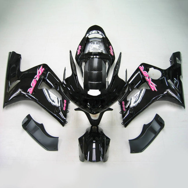 2003-2004 Kawasaki ZX6R 636 Amotopart Injection Fairing Kit Bodywork Plastic ABS #118