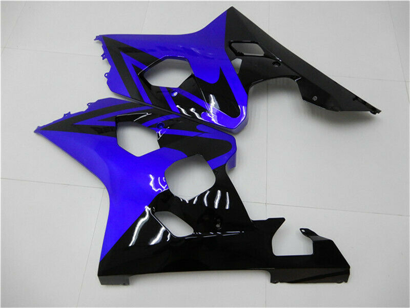 2004-2005 Suzuki GSXR600 750 Blue Black Fairing Kit by Amotopart Fairings