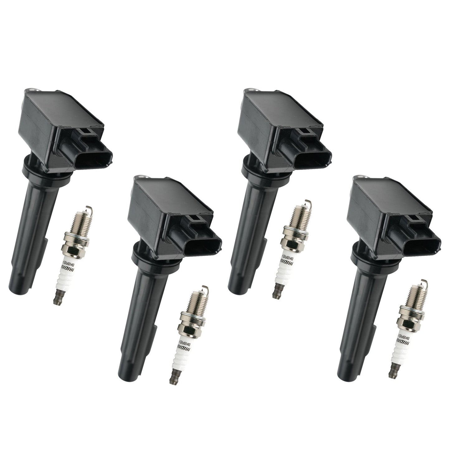 2013-2018 Mazda CX-5 2.0L L4 4x Ignition Coils+Spark Plugs UF656 Fedex Express