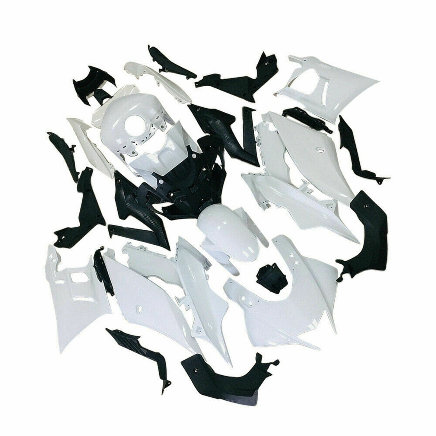 Amotopart Yamaha YZF R3/R25 2019-2021 Fairing Injection Molding Unpainted